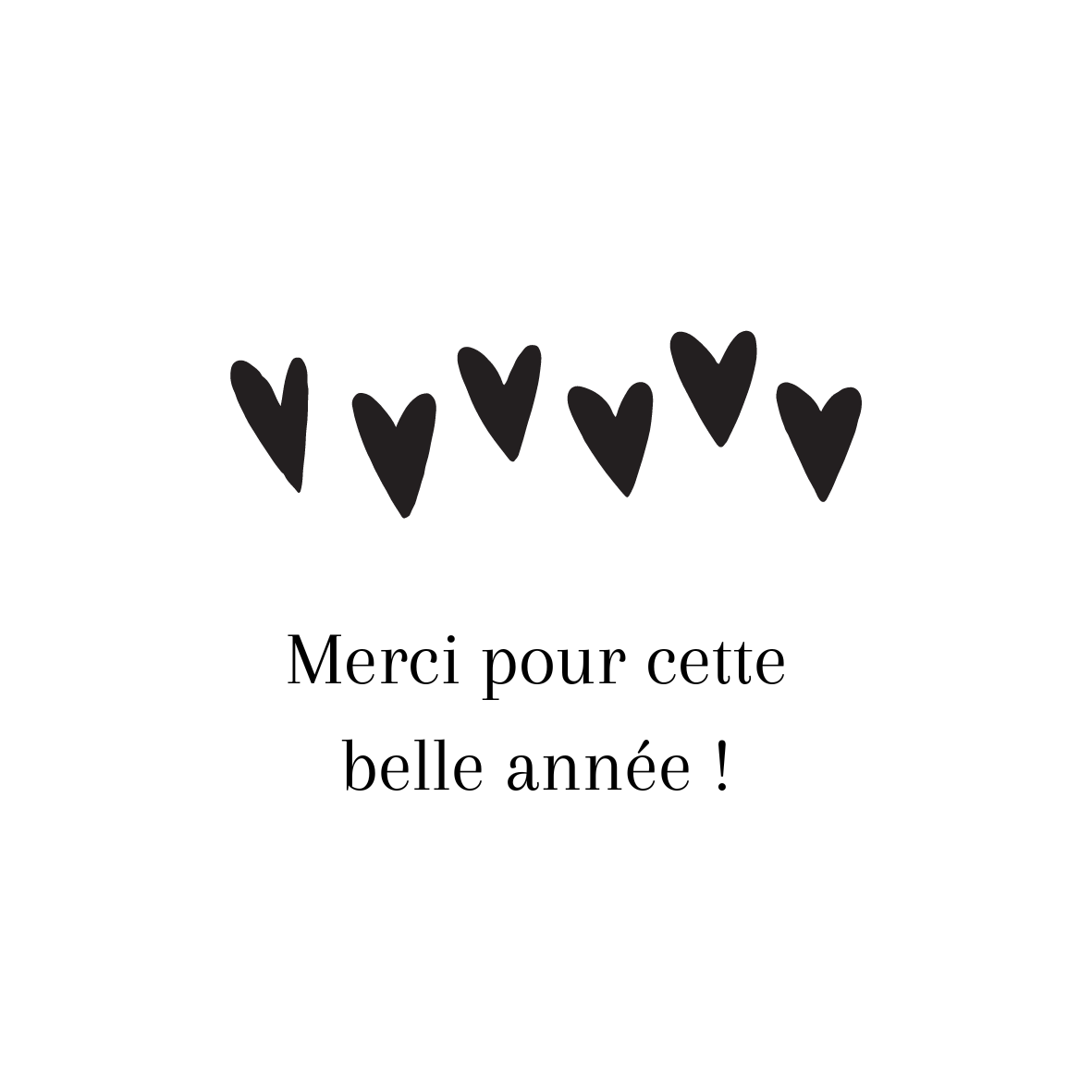 Message personnalisé sur le couvercle