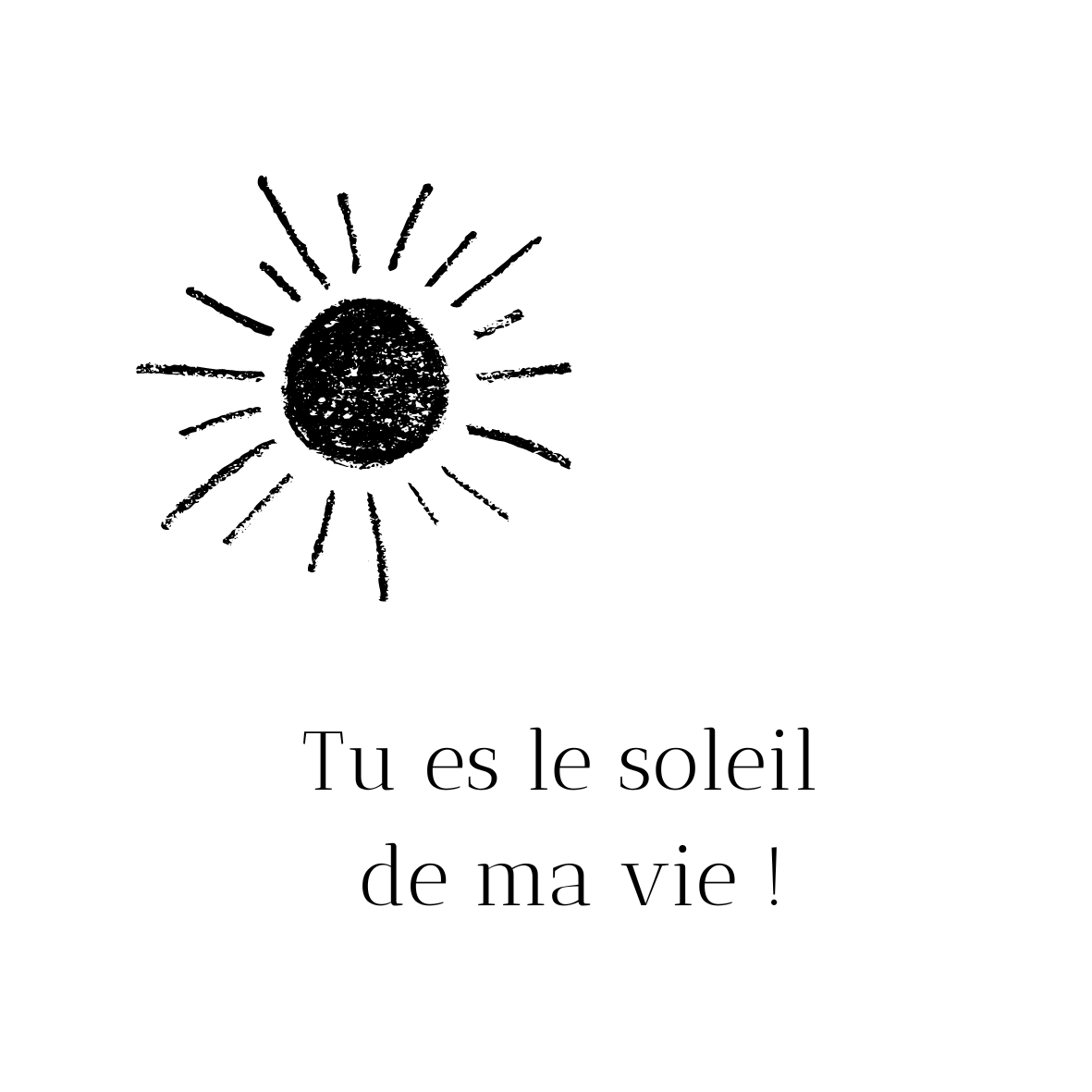 Message personnalisé sur le couvercle
