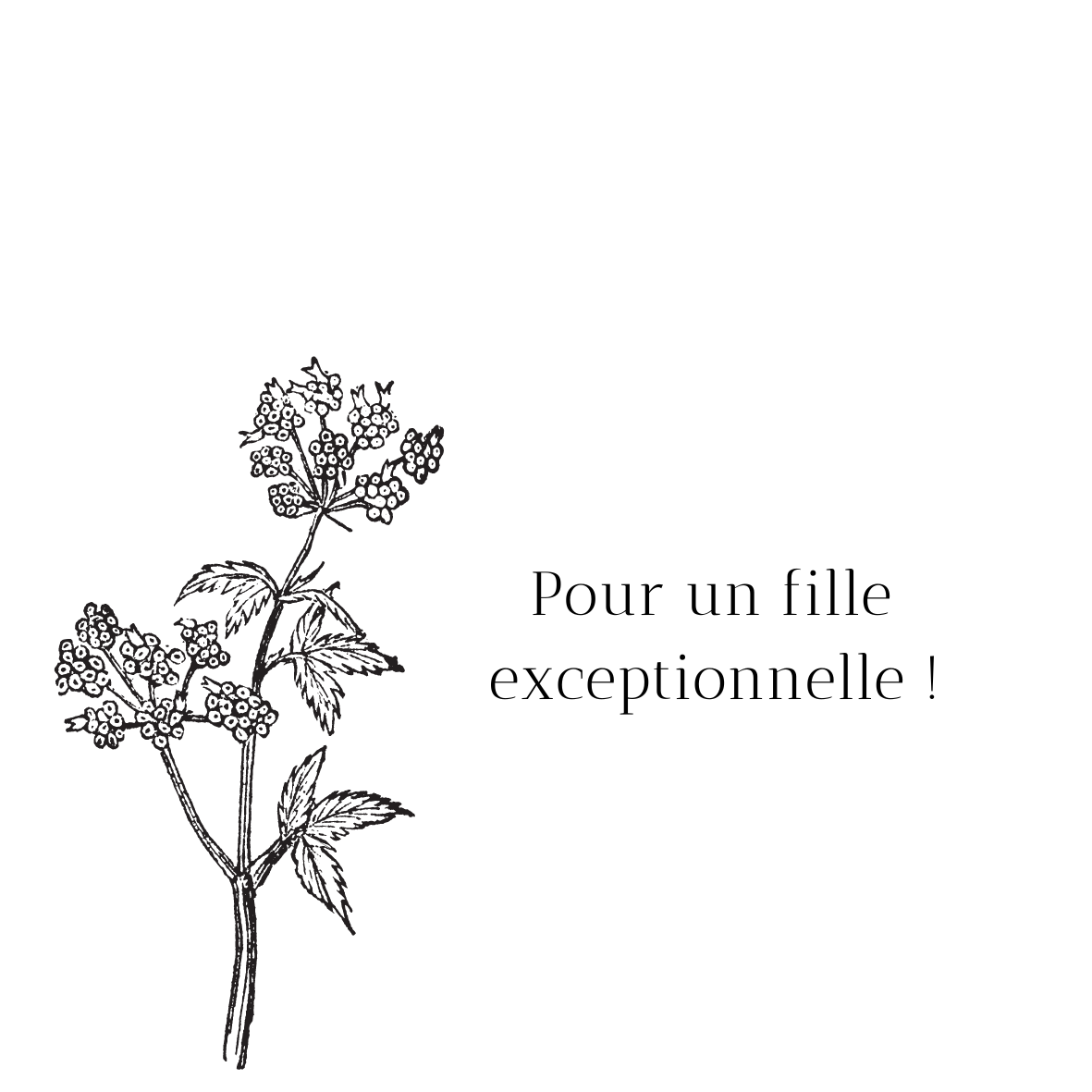 Message personnalisé sur le couvercle