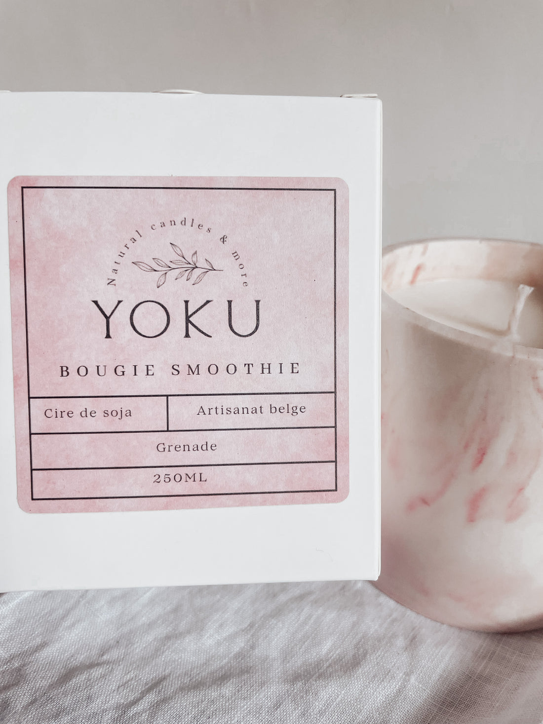 Pomegranate “Smoothie Collection” candle