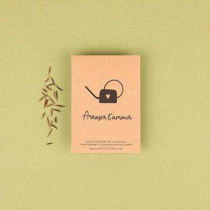 Sachets de graines à offrir