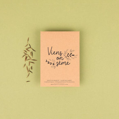 Sachets de graines à offrir