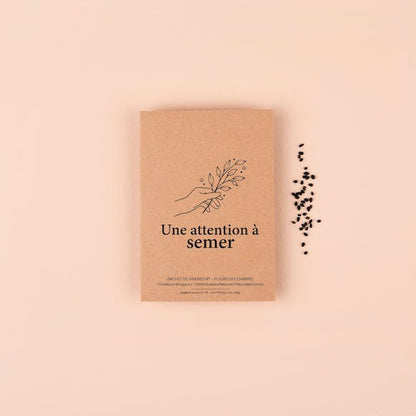 Sachets de graines à offrir