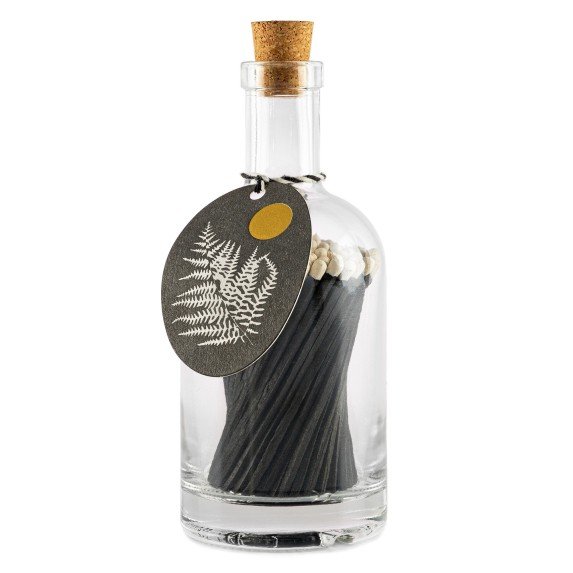 Bouteille d'allumettes - Black fern
